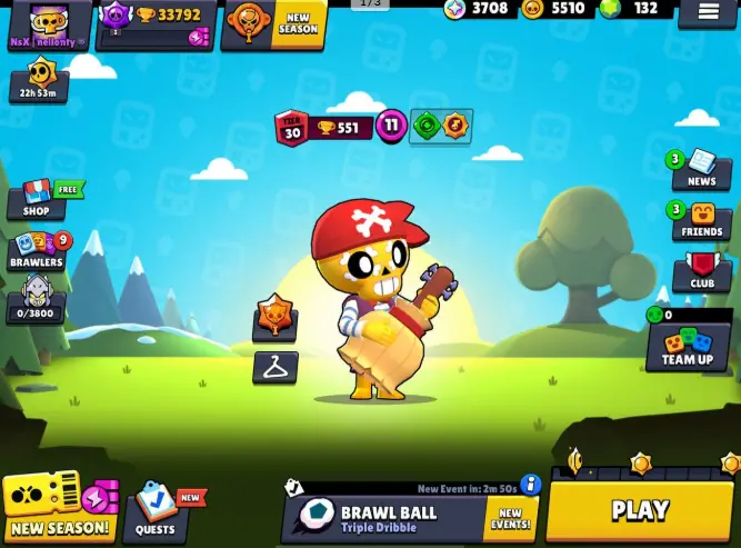 Mega Sale | 79 Brawlers | 33792 Trophies | 92 skin |13 Maxed | 4 silver skin |