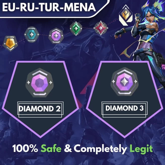 [EU-RU-TR-MENA] DIAMOND 2 → DIAMOND 3 ◈ Fast & Professional BOOSTING SERVICE ◈ High Radiant Employees ◈ 24/7 Live service