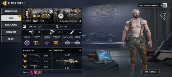lvl 400 Guns: 4 Legendry  Epic:281 ■Skins:128 ■Dances:52 ■Only Activision ■Instant Delivery 6954670169986170881