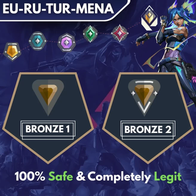 [EU-RU-TR-MENA] BRONZE 1 → BRONZE 2 ◈ Fast & Professional BOOSTING SERVICE ◈ High Radiant Employees ◈ 24/7 Live service