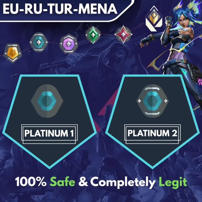 [EU-RU-TR-MENA] PLATINUM 1 → PLATINUM 2 ◈ Fast & Professional BOOSTING SERVICE ◈ High Radiant Employees ◈ 24/7 Live service