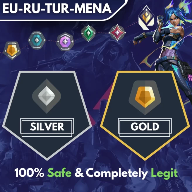 [EU-RU-TR-MENA] SILVER → GOLD ◈ Fast & Professional BOOSTING SERVICE ◈ The Price Is Per Division ◈ 24/7 Live service