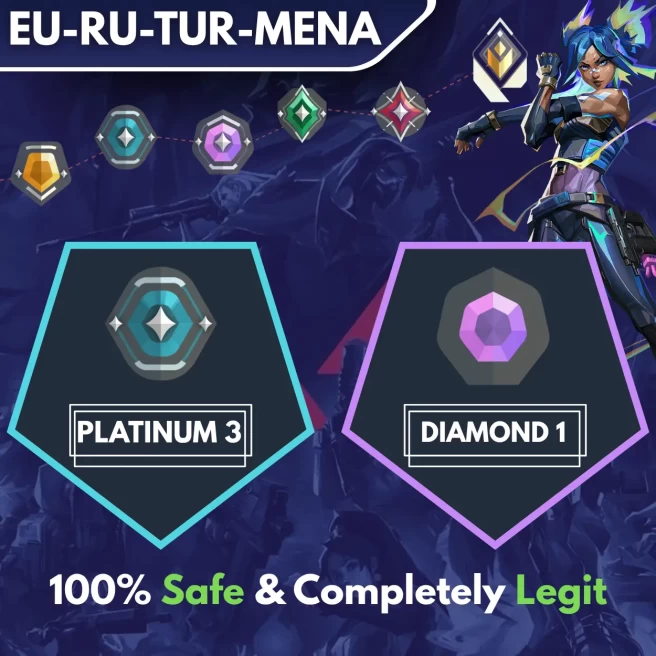 [EU-RU-TR-MENA] PLATINUM 3 → DIAMOND 1 ◈ Fast & Professional BOOSTING SERVICE ◈ High Radiant Employees ◈ 24/7 Live service