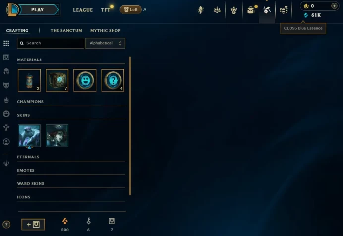 【 EUNE 】 ⸱ LVL30 High MMR 2600 96% WR | ( Ranked Ready +10 QP ) Unverified | 61095 BE |Check Description