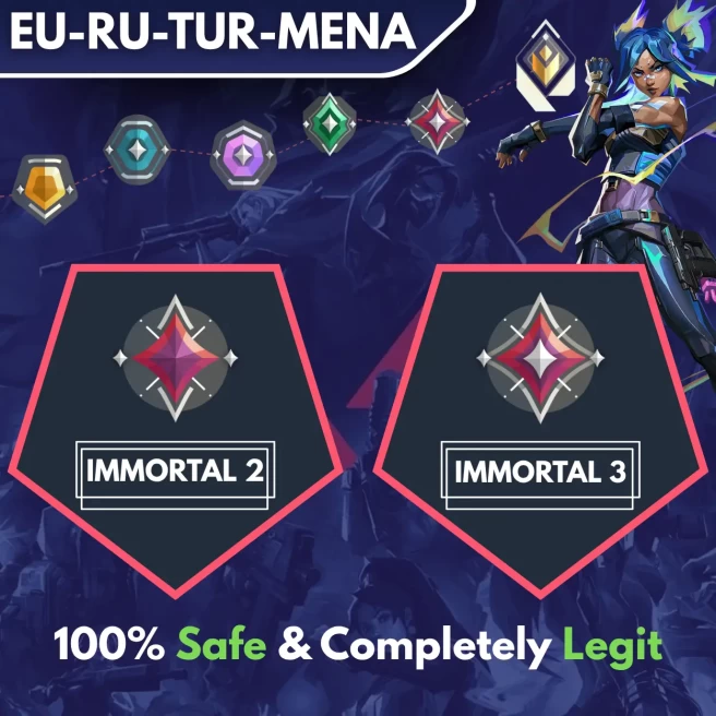 [EU-RU-TR-MENA] IMMORTAL 2 → IMMORTAL 3 ◈ Fast & Professional BOOSTING SERVICE ◈ High Radiant Employees ◈ 24/7 Live service