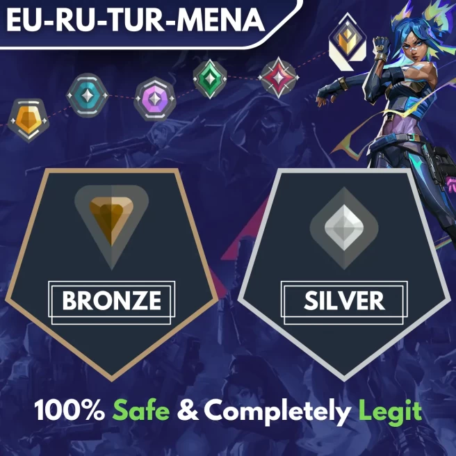 [EU-RU-TR-MENA] BRONZE → SILVER ◈ Fast & Professional BOOSTING SERVICE ◈ The Price Is Per Division ◈ 24/7 Live service