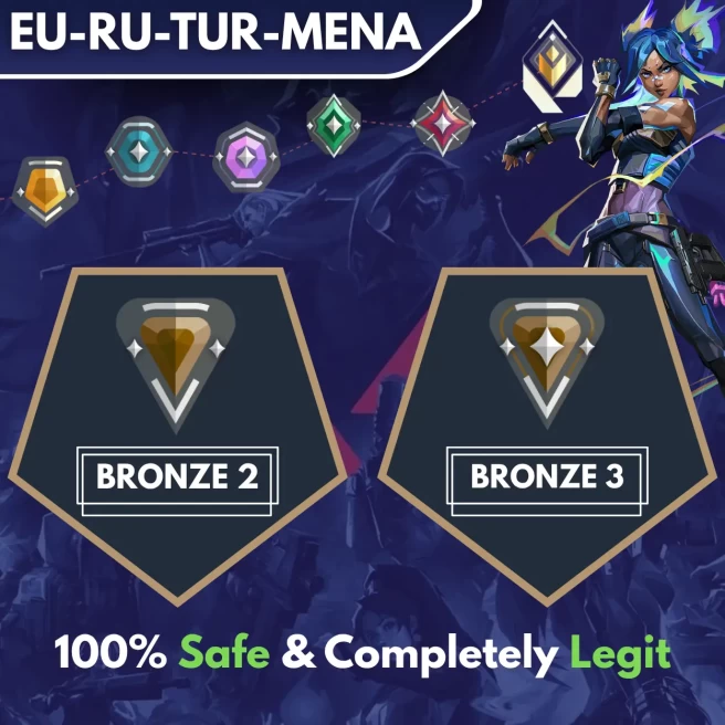 [EU-RU-TR-MENA] BRONZE 2 → BRONZE 3 ◈ Fast & Professional BOOSTING SERVICE ◈ High Radiant Employees ◈ 24/7 Live service