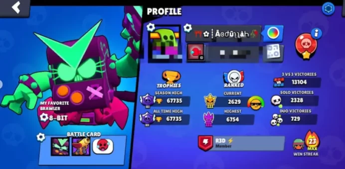 68K TROPHIES - 91 BRAWLERS - 180+ SKINs - 36 MAXED - 1600 CREDITS AVAILABLE - 2 SKINS OF MAY SUSHI EVENT INCLUDED