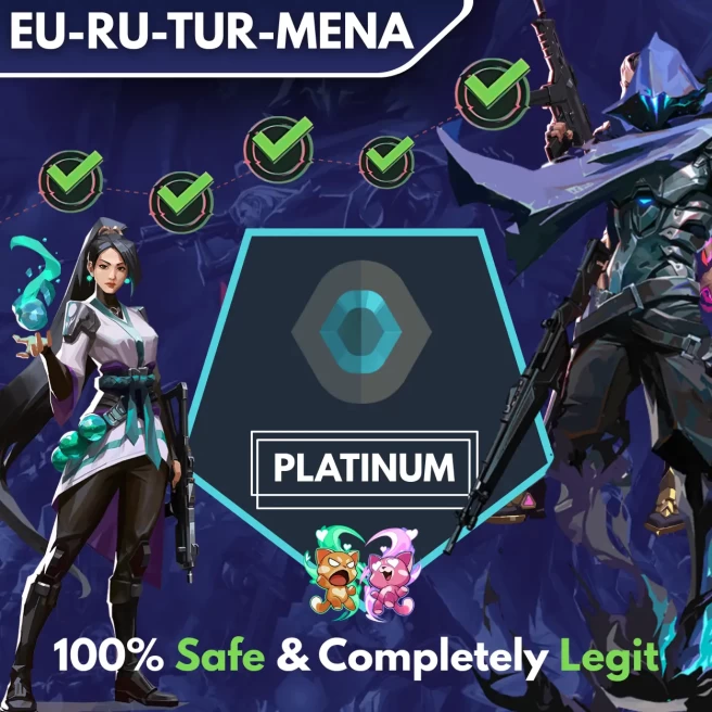 [EU-RU-TR-MENA] ◈ Placement Games ◈ DUO ◈ EX Rank: PLATINUM ◈ Fast & Professional Booster With You as a DUO ◈ The Price Is Per One Game ◈ 24/7