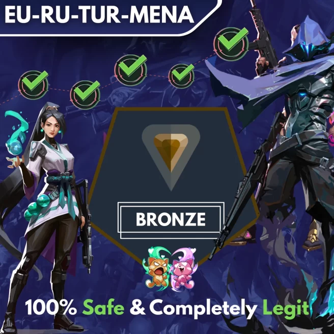 [EU-RU-TR-MENA] ◈ Placement Games ◈ DUO ◈ EX Rank: BRONZE ◈ Fast & Professional Booster With You as a DUO ◈ The Price Is Per One Game ◈ 24/7