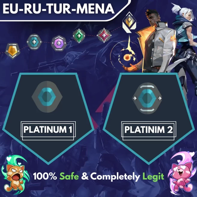 [EU-RU-TR-MENA] ◈ DUO ◈ PLATINUM 1 → PLATINUM 2 ◈ Fast & Professional Booster With You as a DUO ◈ High Radiant Employees ◈ 24/7 Live Service