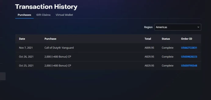 Call of Duty Vanguard / Full Mail Access / see the picture / Please Read Description / only play on pc / WhiteJ FU