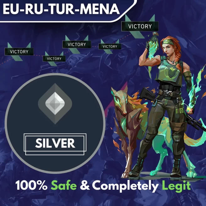 [EU-RU-TR-MENA] ◈ Competitive Wins ◈ DUO ◈ Rank: SILVER ◈ Fast & Professional Booster With You as a DUO ◈ The Price Is Per One Win ◈ 24/7