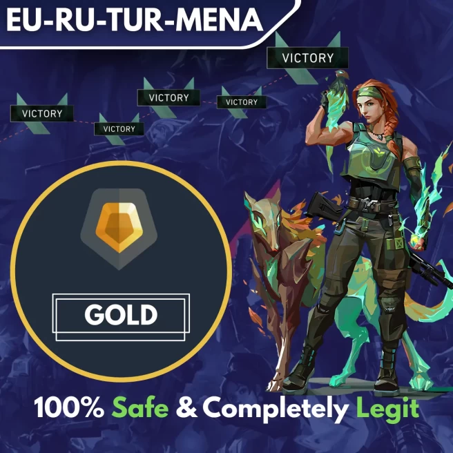 [EU-RU-TR-MENA] ◈ Competitive Wins ◈ DUO ◈ Rank: GOLD ◈ Fast & Professional Booster With You as a DUO ◈ The Price Is Per One Win ◈ 24/7