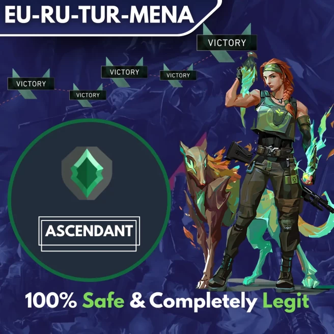 [EU-RU-TR-MENA] ◈ Competitive Wins ◈ DUO ◈ Rank: ASCENDANT ◈ Fast & Professional Booster With You as a DUO ◈ The Price Is Per One Win ◈ 24/7