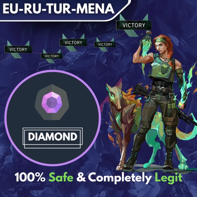 [EU-RU-TR-MENA] Competitive Wins ◈ Rank: DIAMOND ◈ Fast & Professional BOOSTING SERVICE ◈ The Price Is Per One Win ◈ 24/7 Live service