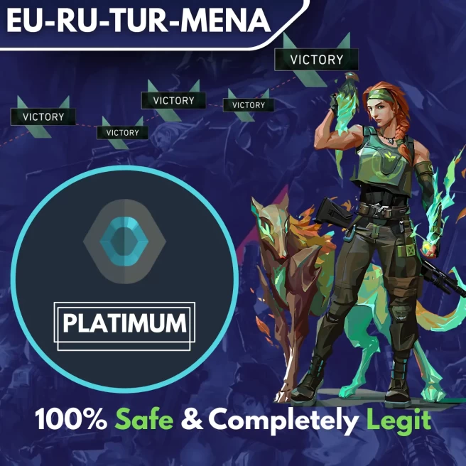 [EU-RU-TR-MENA] Competitive Wins ◈ Rank: PLATINUM ◈ Fast & Professional BOOSTING SERVICE ◈ The Price Is Per One Win ◈ 24/7 Live service