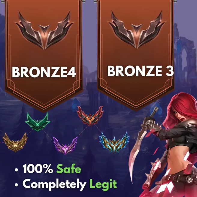 [EUW-EUNE-RU] BRONZE 4 → BRONZE 3 ◈ Fast & Professional BOOSTING SERVICE ◈ High Grand-Master Employees ◈ 24/7 Live service