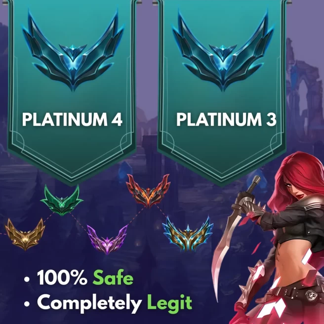 [EUW-EUNE-RU] PLATINUM 4 → PLATINUM 3 ◈ Fast & Professional BOOSTING SERVICE ◈ High Grand-Master Employees ◈ 24/7 Live service