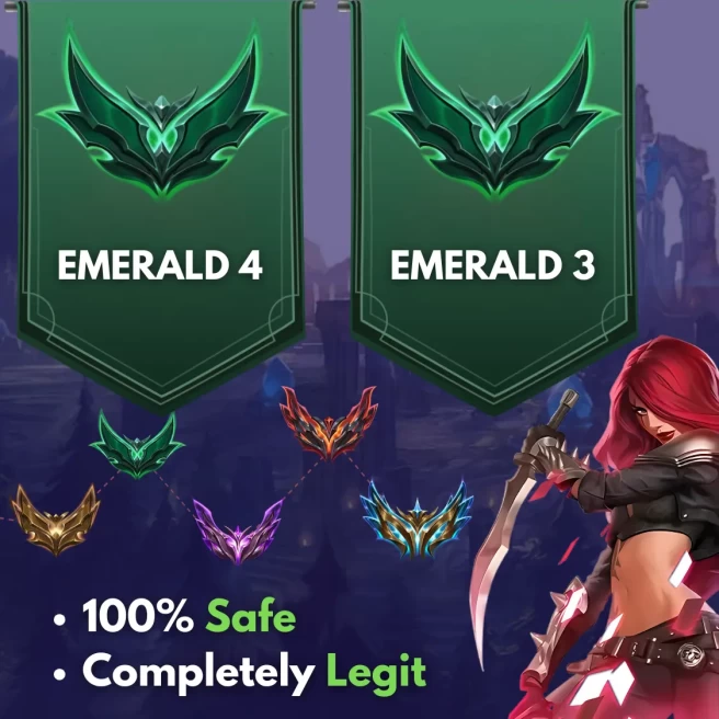 [EUW-EUNE-RU] EMERALD 4 → EMERALD 3 ◈ Fast & Professional BOOSTING SERVICE ◈ High Grand-Master Employees ◈ 24/7 Live service