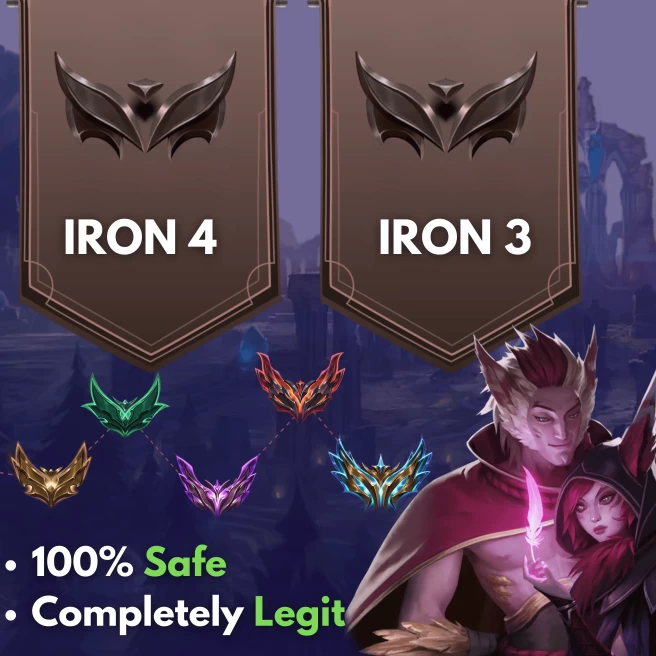 [EUW-EUNE-RU] ◈DUO◈ IRON 4 → IRON 3 ◈ Fast & Professional BOOSTING SERVICE ◈ High Grand-Master Employee With You As a DUO ◈ 24/7