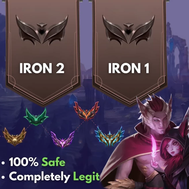 [EUW-EUNE-RU] ◈DUO◈ IRON 2 → IRON 1 ◈ Fast & Professional BOOSTING SERVICE ◈ High Grand-Master Employee With You As a DUO ◈ 24/7