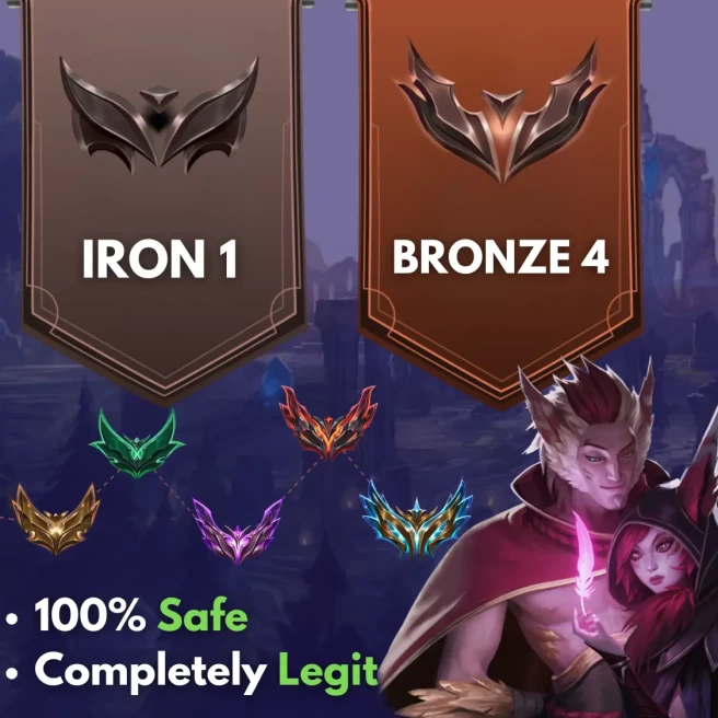 [EUW-EUNE-RU] ◈DUO◈ IRON 1 → BRONZE 4◈ Fast & Professional BOOSTING SERVICE ◈ High Grand-Master Employee With You As a DUO ◈ 24/7