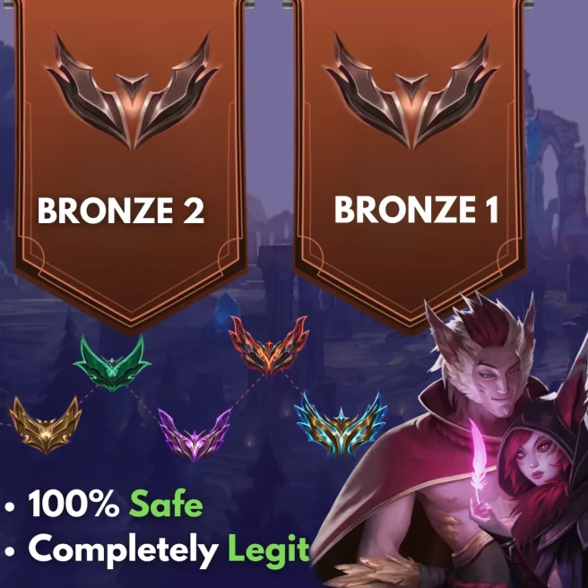 [EUW-EUNE-RU] ◈DUO◈ BRONZE 2 → BRONZE 1 ◈ Fast & Professional BOOSTING SERVICE ◈ High Grand-Master Employee With You As a DUO ◈ 24/7