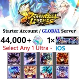 [iOS] Any 1 Ultra Character(You can choose) + 44,000+ Chrono Crystal - Fast Delivery - Bandai ID