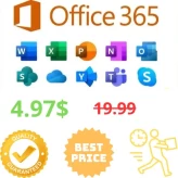 Do not pay monthly! Office 365 account for a full year at a price of only$ 4.97-delivered to you in 5 minutes