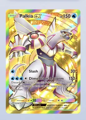 Instant| 1000+ Draw| Crown Card: EX Palkia| 35+ Pokémon Gold| 2200 Pack Hourglass| 1700 Wonder Hourglass| 1+Random AR Card