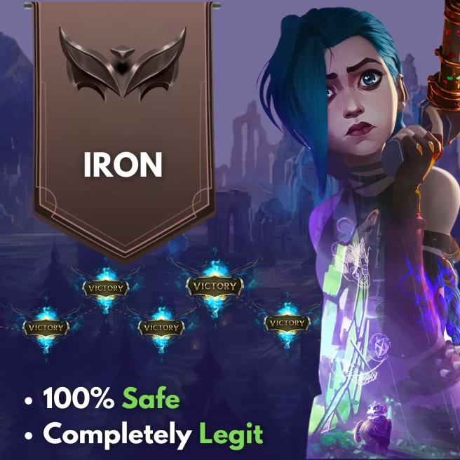 [EUW-EUNE-RU] Ranked Wins ◈ RANK: IRON  ◈ Fast & Professional BOOSTING SERVICE ◈ The Price Is Per One Win ◈ 24/7 Live service