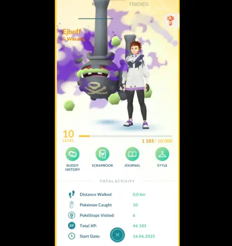 Pokémon GO Account LvL 10–15 | 25–50 Pokémon | Clean & Unlinked | Fast Delivery
