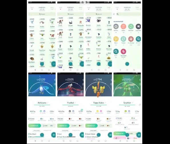 e237 40 LVL Yveltal Articuno Tapu Koko 5 Legendary 23 Shiny 710K Stardust Shiny Arcanine Best Starter