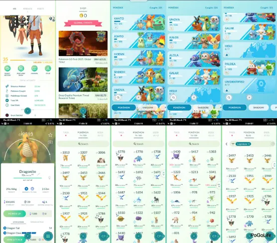 35L Instinct 304K DUST 15x Legendary Articuno Moltres Regice Tapu Koko Zapdos (2xSh) 3x 3000cp+