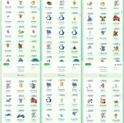 LEVEL 37 (INSTINCT) 449/450 Pokémon | 100 Legendary | 22 Shiny | 4×Mewtwo | 184,250 Stardust | Instant Delivery | Complete Access ! MKG850