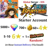 [Global - IOS] 1 EX Character(Random) + 5000+ Rainbow Diamonds + 700+ Gold Fragments + 5-10 6 Star Characters