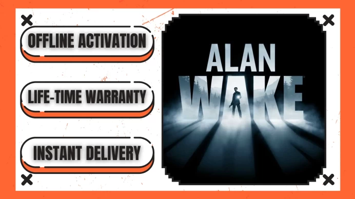 Alan Wake  (+1 Free Game Gift) ◈ Steam Offline Activation ◈ Instant Delivery ◈ Lifetime Access