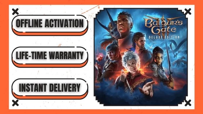 Baldur's Gate 3 - Deluxe Edition (+1 Free Game Gift) ◈ Steam Offline Activation ◈ Instant Delivery ◈ Lifetime Access
