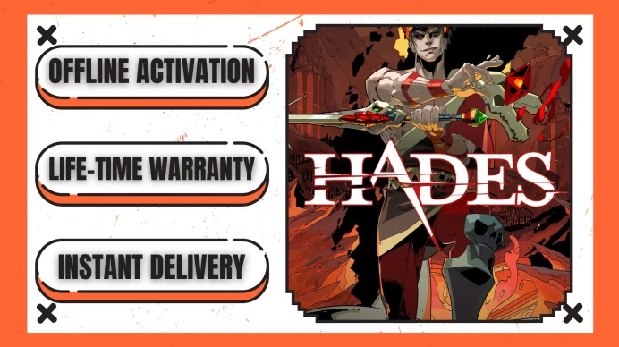 Hades (+1 Free Game Gift) ◈ Steam Offline Activation ◈ Instant Delivery ◈ Lifetime Access