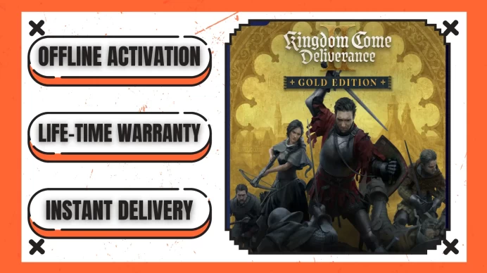 Kingdom Come: Deliverance II Gold Edition (+1 Free Game Gift) ◈ Steam Offline Activation ◈ Instant Delivery ◈ Lifetime Access