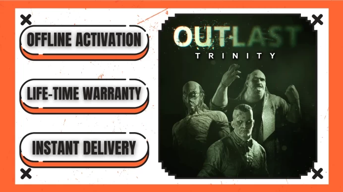 Outlast Trinity (+1 Free Game Gift) ◈ Steam Offline Activation ◈ Instant Delivery ◈ Lifetime Access