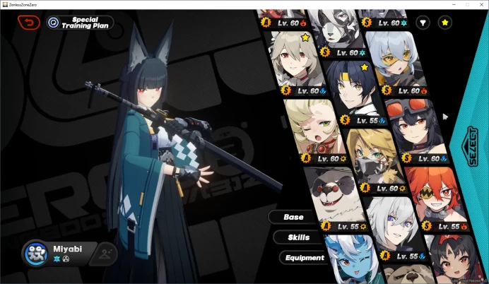 EU IK59|Miyabi+Sign,Yixuan+Sign,EllenM1,Yanagi,Lighter,Caesar,Burnice,LycaonM2+Sign|101EMT|All Unst|Wise|Take Email|SS(ZZZ1400)