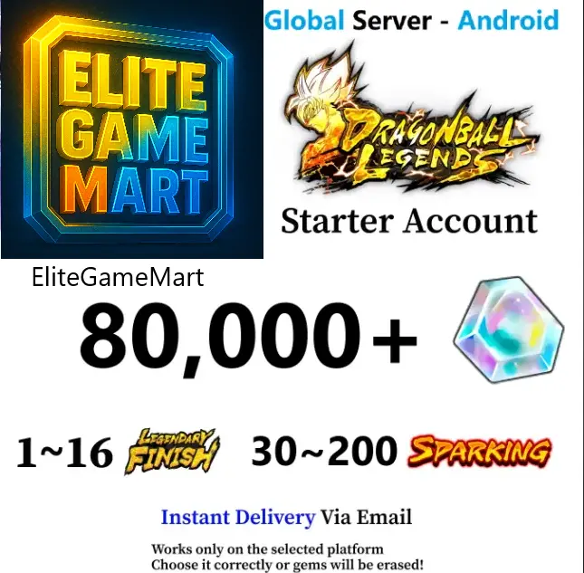 [ANDROID] Global | 75.000-110.000 Chrono Crystals | 0-80 SP | BNID | 0-20 Random LF Included | Full Access | Instant Delivery | Bandai #p7