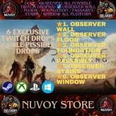 DUNE AWAKENING TWITCH DROPS(6) ☑️ Observer Wall / Floor / Foundation / Passawey / stairs / window / All platform