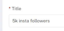 5k insta followers 