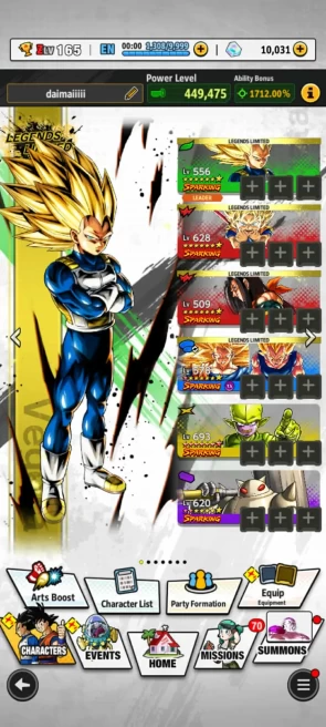 ANDROID ONLY-10K Chrono Crytals+LF ss3 Vegeta 7S+super 17 7S+Goku daima7S+new Sp Majin kuu FULL+Tamagami 9S-BANDAI (600)