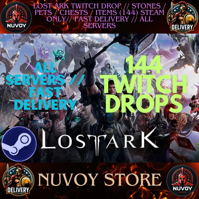 LOST ARK STONES / PETS / CHESTS / ITEMS (144)  STEAM ONLY