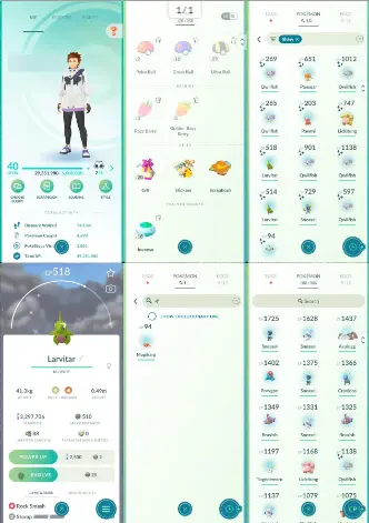 Level 40 XP TO 43 2,2m Dust No Team 13 Shinies 1 100%