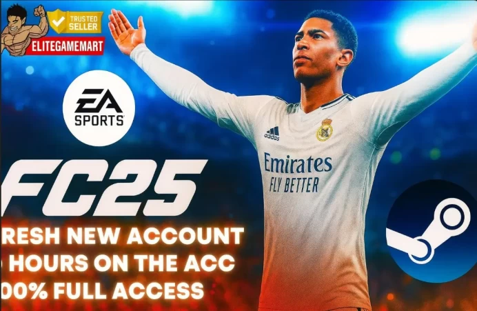 New Steam Account | EA SPORTS FC 25 Standard Edition | 0 Hours Played | Full Original Email Access | Instant Delivery 24/7 #FC25